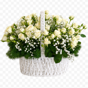 Flower in Basket